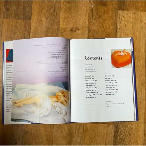 Xtra Naughty Cakes Step by Step Recipes by Debbie Brown 2011 - Picture 4 of 10